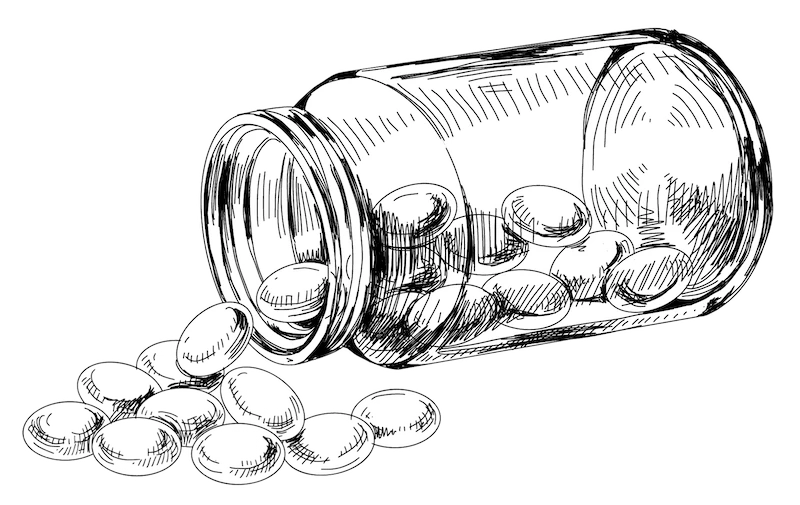 Hintergrundbild gezeichnet