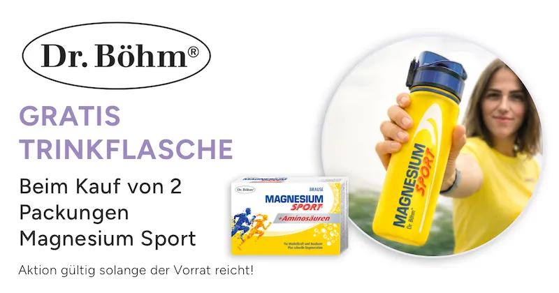 Aktion Dr.Böhm Gratis Trinkflasche