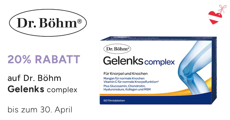 Aktion Dr. Böhm Gelenks complex