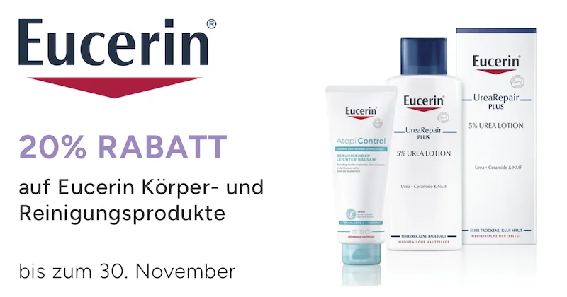 Aktion Eucerin Körperprodukte